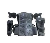 Gilet de Protection + Genouillère + Coudières Enfant (Taille Unique)