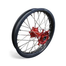 Jante Arrière CNC Alu 18\" 450R Ø25mm - CNC Rouge