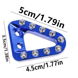EMBOUT DE PEDALE DE FREIN ERZ 450CC BLEU CNC