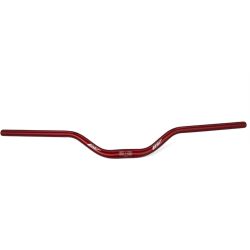 Guidon motocross sans barre - 28,6mm - Rouge