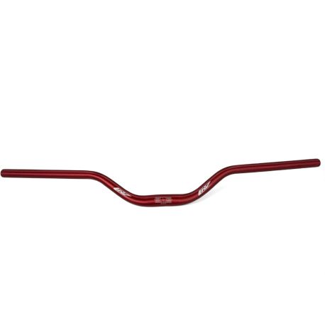 Guidon motocross sans barre - 28,6mm - Rouge