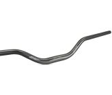Guidon motocross sans barre - 28,6mm - Silver