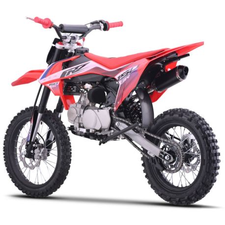 Pit Bike - CRZ 150BW 14\"/17\" - (2025) - Rougemodèle monté