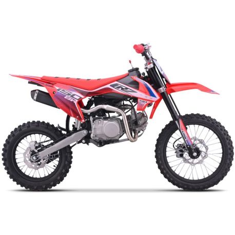 Pit Bike - CRZ 150BW 14\"/17\" - (2025) - Rouge(modèle monté)