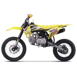 Pit Bike - CRZ 150BW 14"/17" - (2025) - jaune modèle monté