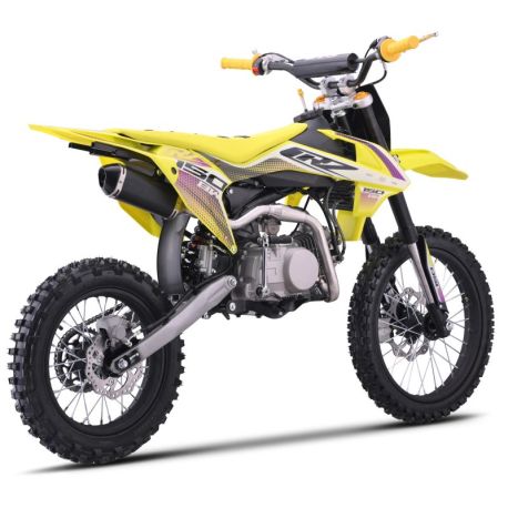 Pit Bike - CRZ 150BW 14"/17" - (2025) - jaune modèle monté