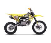 Pit Bike - CRZ 150BW 14"/17" - (2025) - jaune modèle monté