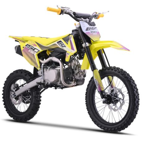 Pit Bike - CRZ 150BW 14"/17" - (2025) - jaune modèle monté