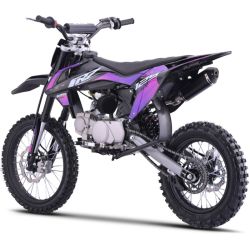 Pit Bike - CRZ 125BW 14\"/17\" - (2025) Violet modèle monté