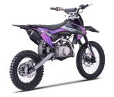 Pit Bike - CRZ 125BW 14\"/17\" - (2025) Violet modèle monté