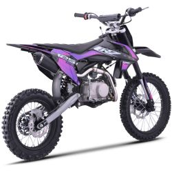 Pit Bike - CRZ 125BW 14\"/17\" - (2025) Violet modèle monté