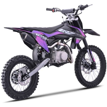 Pit Bike - CRZ 125BW 14\"/17\" - (2025) Violet modèle monté