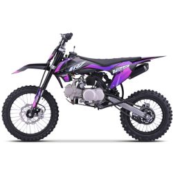 Pit Bike - CRZ 125BW 14\"/17\" - (2025) Violet modèle monté