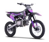 Pit Bike - CRZ 125BW 14\"/17\" - (2025) Violet modèle monté