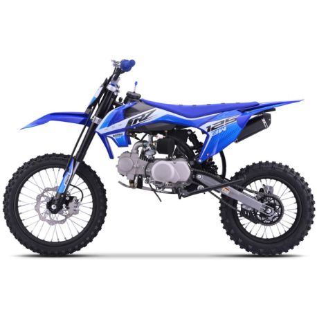 Pit Bike - CRZ 125BW 14\"/17\" - (2025) Bleu modèle monté