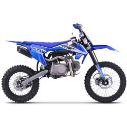 Pit Bike - CRZ 125BW 14\"/17\" - (2025) Bleu modèle monté