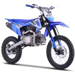Pit Bike - CRZ 125BW 14\"/17\" - (2025) Bleu modèle monté