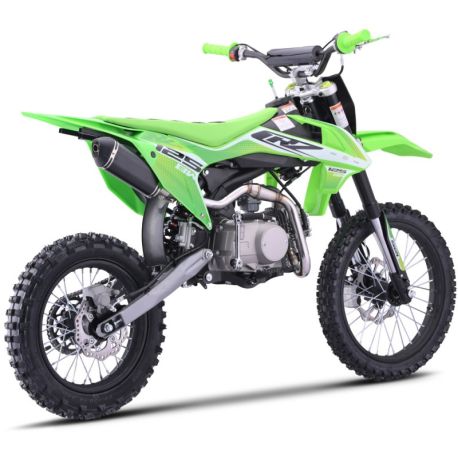 Pit Bike - CRZ 125BW 14\"/17\" - (2025) Vert (modèle monté)