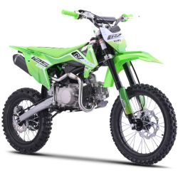 Pit Bike - CRZ 125BW 14\"/17\" - (2025) Vert (modèle monté)