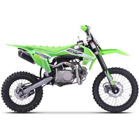 Pit Bike - CRZ 125BW 14\"/17\" - (2025) Vert (modèle monté)