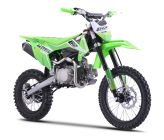 Pit Bike - CRZ 125BW 14\"/17\" - (2025) Vert (modèle monté)