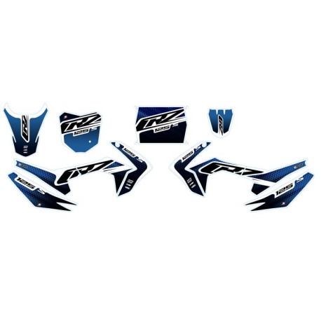 Kit di decorazione CRZ - CRF 110-S - 125cc Blú