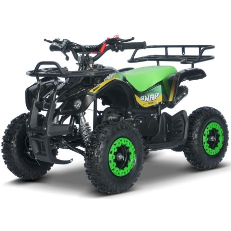 Miniquad bambini - CRZ SWAP - 49cc - Verde