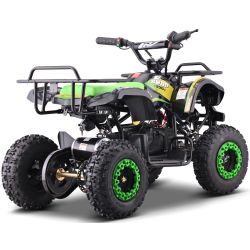 Pocket Quad Electrique Enfant CRZ 1000W E-SWAP - Vert (2025)