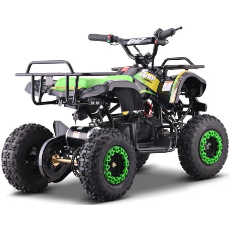 Pocket Quad Electrique Enfant CRZ 1000W E-SWAP - Vert (2025)