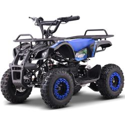 Pocket Quad Electrique Enfant CRZ 1000W E-SWAP - Bleu (2025)