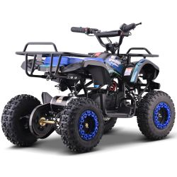 Pocket Quad Electrique Enfant CRZ 1000W E-SWAP - Bleu (2025)