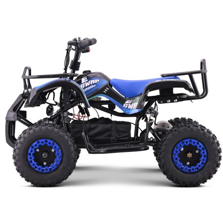 Pocket Quad Electrique Enfant CRZ 1000W E-SWAP - Bleu (2025)