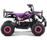 Pocket Quad Electrique Enfant CRZ 1000W E-SWAP - Rose (2025)