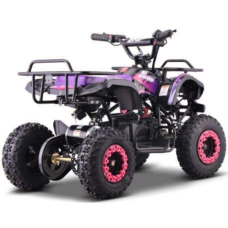 Pocket Quad Electrique Enfant CRZ 1000W E-SWAP - Rose (2025)