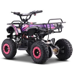 Pocket Quad Electrique Enfant CRZ 1000W E-SWAP - Rose (2025)