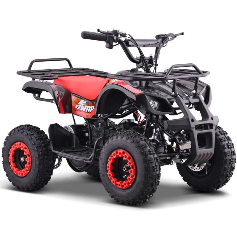 Pocket Quad Electrique Enfant CRZ 1000W E-Weely - Vert (2025)