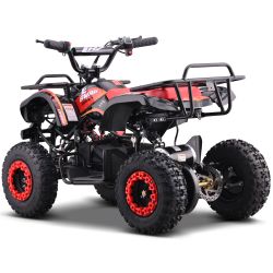 Pocket Quad Electrique Enfant CRZ 1000W E-SWAP - Rouge (2025)