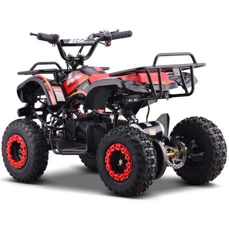 Pocket Quad Electrique Enfant CRZ 1000W E-SWAP - Rouge (2025)
