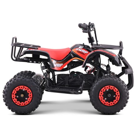 Pocket Quad Electrique Enfant CRZ 1000W E-SWAP - Rouge (2025)