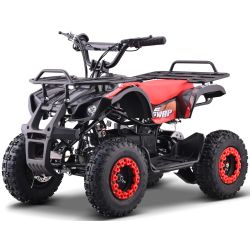 Pocket Quad Electrique Enfant CRZ 1000W E-SWAP - Rouge (2025)