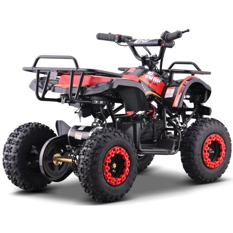 Pocket Quad Electrique Enfant CRZ 1000W E-SWAP - Rouge (2025)