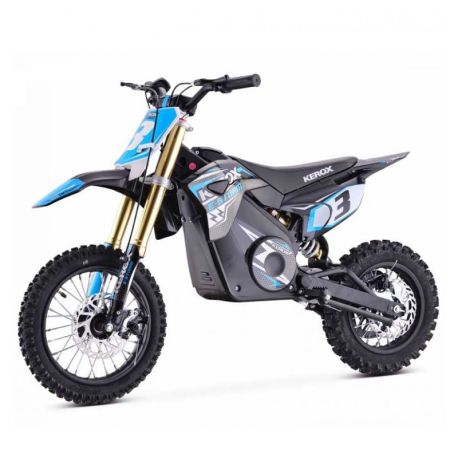 Dirt Bike électrique enfant - KEROX E-STORM - 1200w - Vert