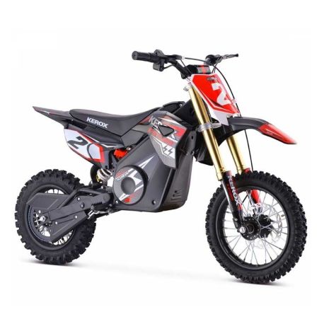 Dirt Bike électrique enfant - KEROX E-STORM - 1200w - Vert