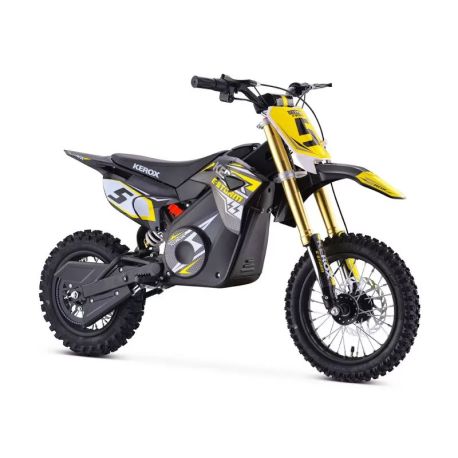Dirt Bike électrique enfant - KEROX E-STORM - 1200w - Vert