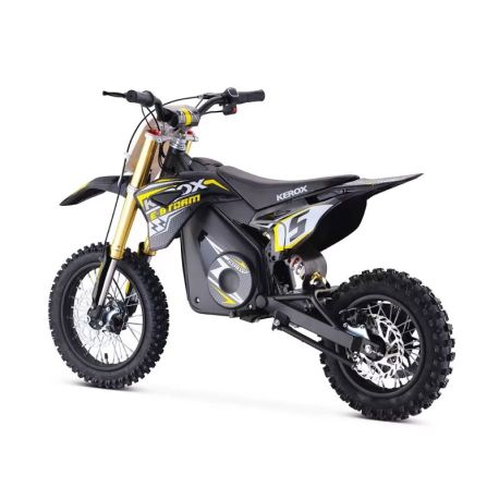Dirt Bike électrique enfant - KEROX E-STORM - 1200w - Vert