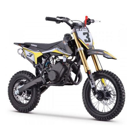Pit Bike Enfant KEROX Storm - 65cc 2temps 10"/12" - Rouge