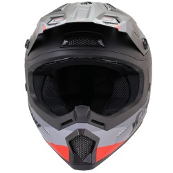 Casque motocross - Noend - Dagger - Noir/Rouge Mat