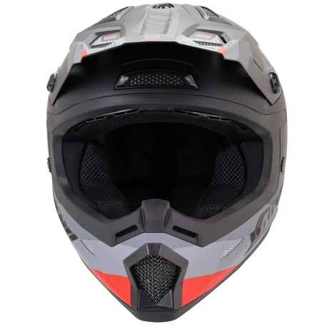 Casque motocross - Noend - Dagger - Noir/Rouge Mat