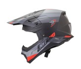 Casque motocross - Noend - Dagger - Noir/Rouge Mat