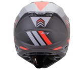 Casque motocross - Noend - Dagger - Noir/Rouge Mat